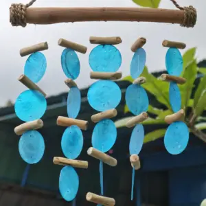 Blue Driftwood Chime | www.artisangoods.co.uk 2