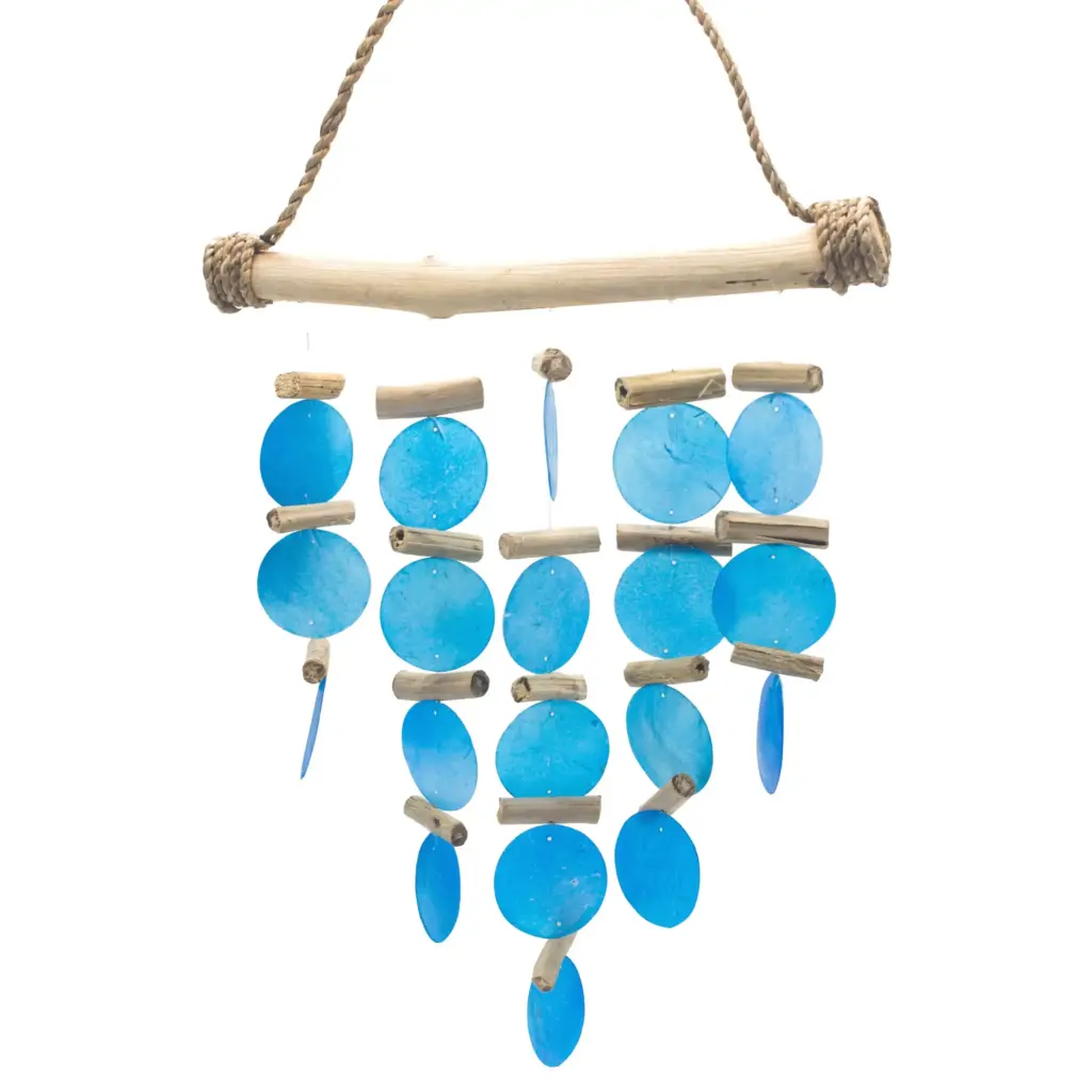 Blue Driftwood Chime | www.artisangoods.co.uk