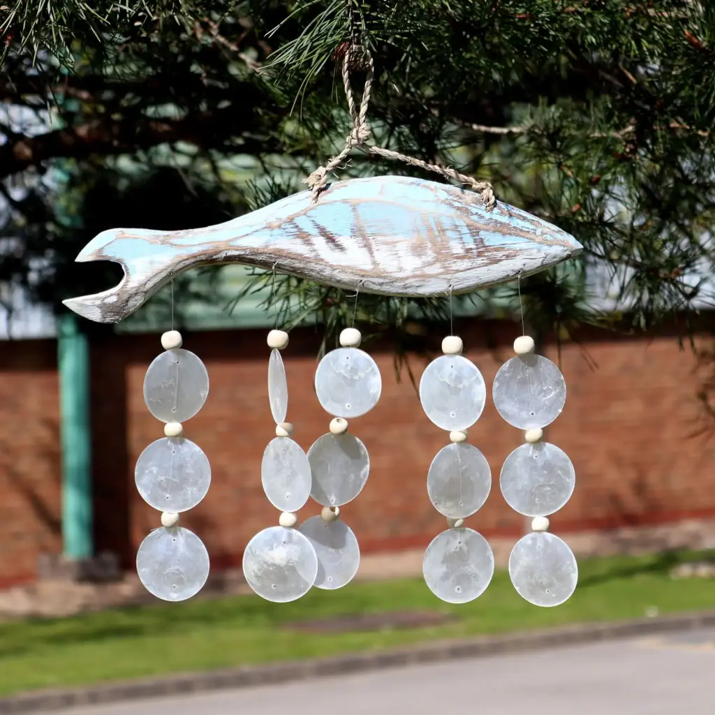 Bluewash Fish Carving and Natural Copis Drop | www.artisangoods.co.uk 3