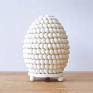 Boho Sea Shell Lamp – Buting Shell Oval – 15cm | www.artisangoods.co.uk 5