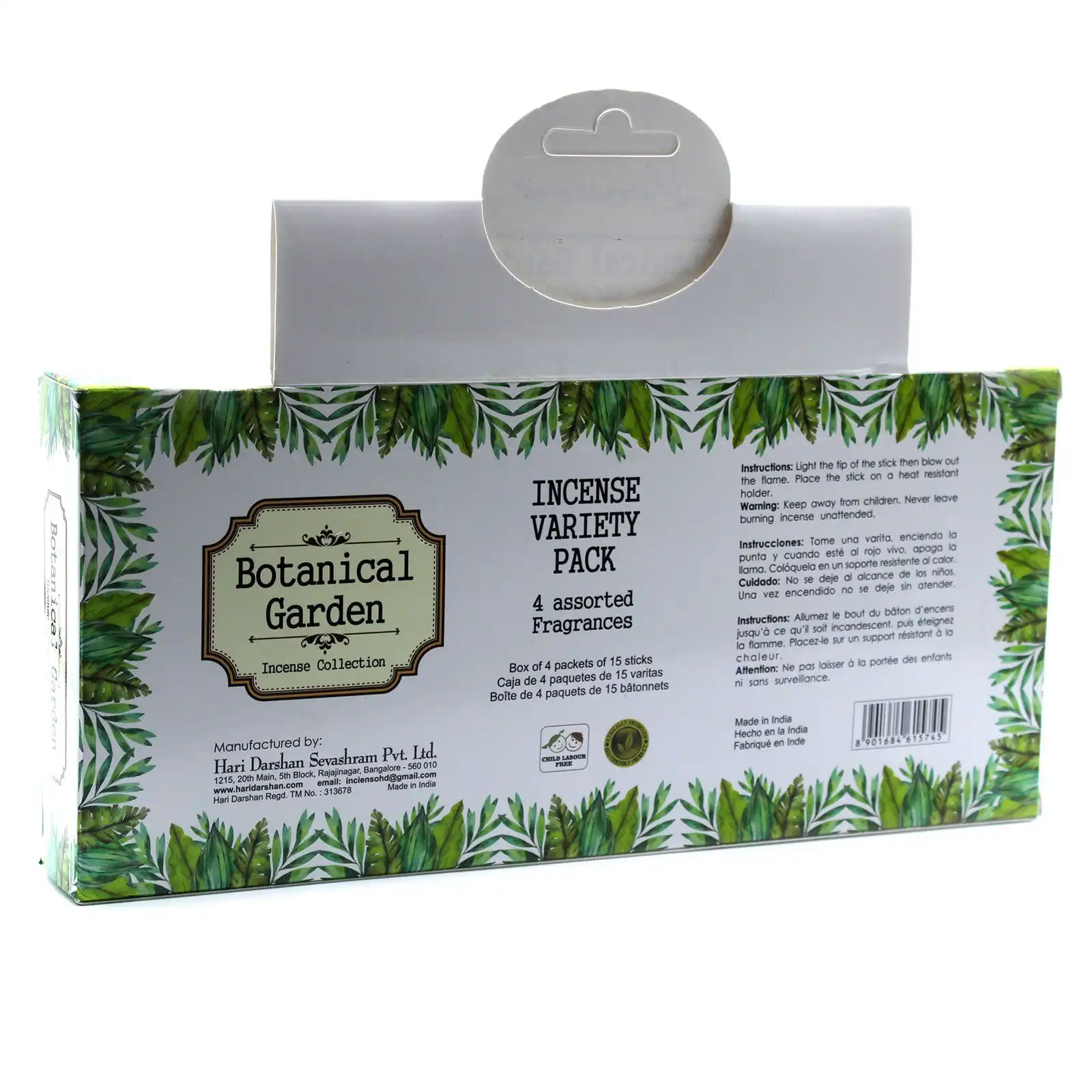 Botanical Garden Incense Gift Set – 4 Assorted Fragrances | www.artisangoods.co.uk 3 Botanical Garden Incense Gift Set – 4 Assorted Fragrances | www.artisangoods.co.uk 2