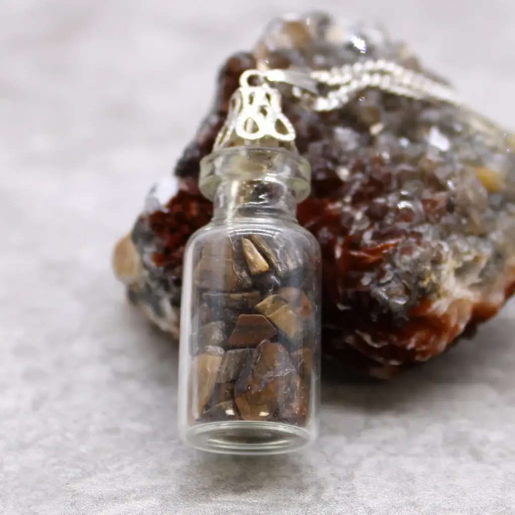Bottled Gemstones Necklace – Amethyst | www.artisangoods.co.uk 6