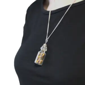 Bottled Gemstones Necklace – Tiger Eye | www.artisangoods.co.uk 3