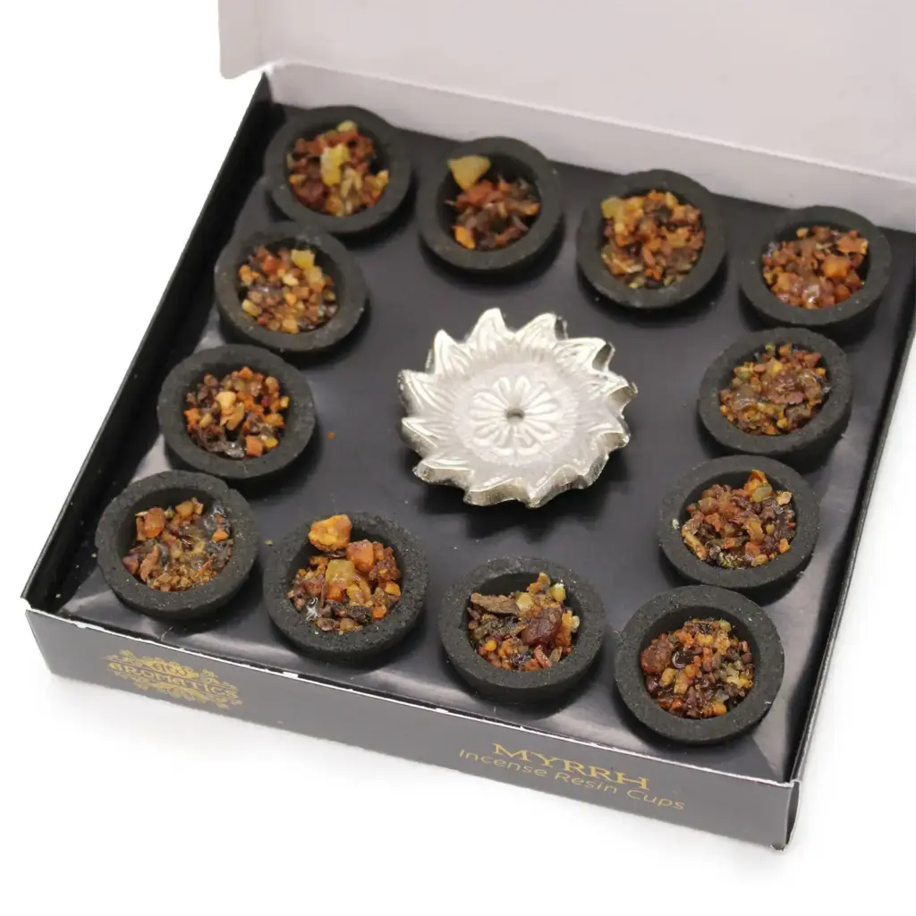 Box of 12 Resin Cups – Myrrh | www.artisangoods.co.uk 3 Box of 12 Resin Cups – Myrrh | www.artisangoods.co.uk 3