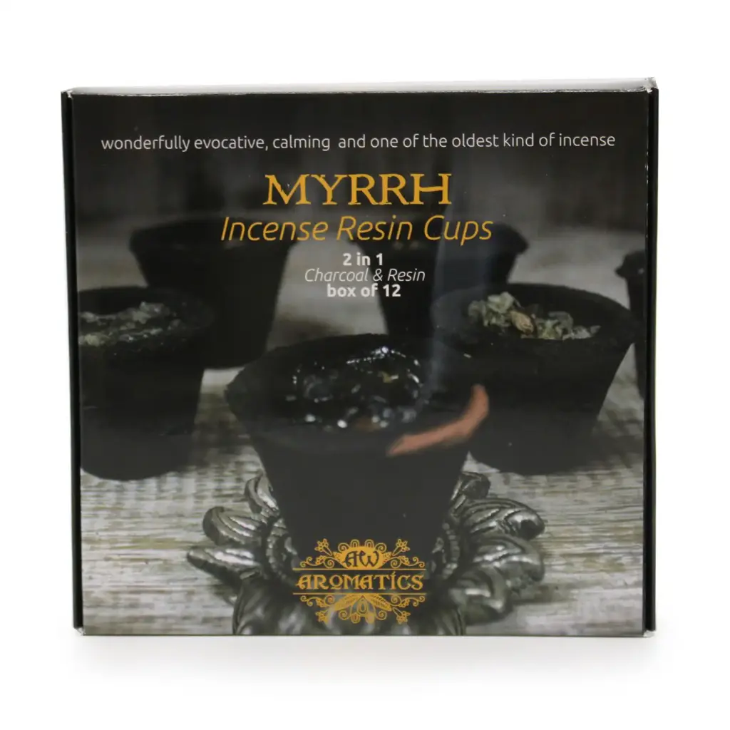 Box of 12 Resin Cups – Myrrh | www.artisangoods.co.uk 2 Box of 12 Resin Cups – Myrrh | www.artisangoods.co.uk 2