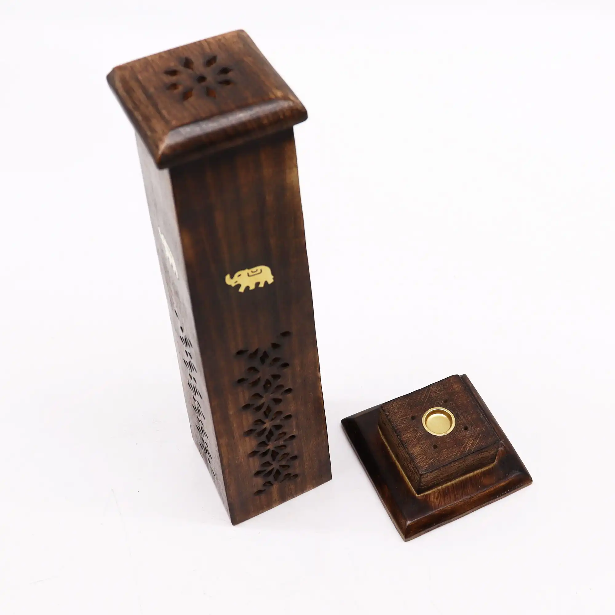 Box of 2 Tapered Incense Tower – Mango Wood | www.artisangoods.co.uk 2 Box of 2 Tapered Incense Tower – Mango Wood | www.artisangoods.co.uk 1