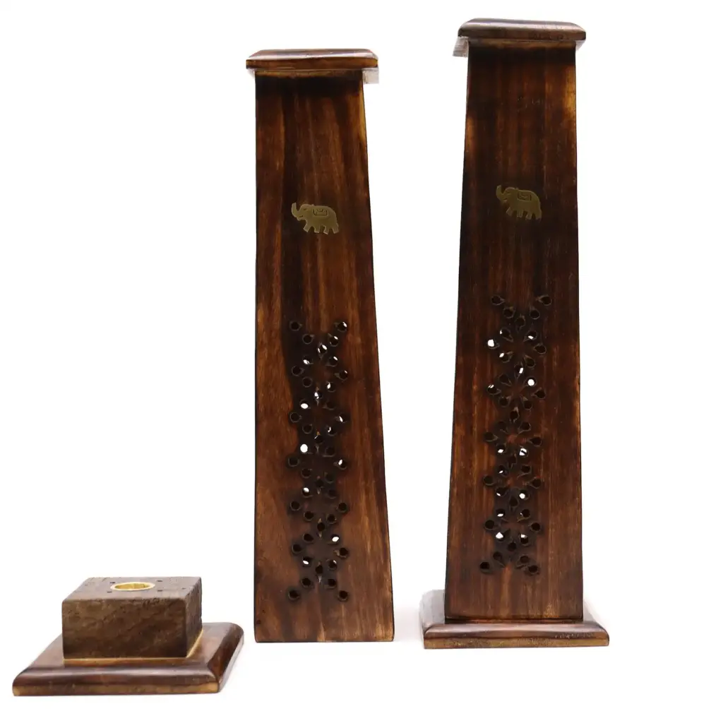 Box of 2 Tapered Incense Tower – Mango Wood | www.artisangoods.co.uk 2 Box of 2 Tapered Incense Tower – Mango Wood | www.artisangoods.co.uk 2