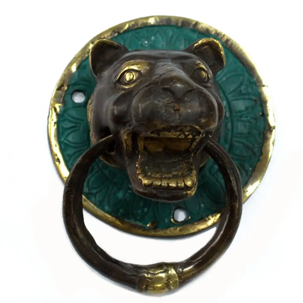 Brass Door Knocker – Tiger Head | www.artisangoods.co.uk 2 Brass Door Knocker – Tiger Head | www.artisangoods.co.uk 2