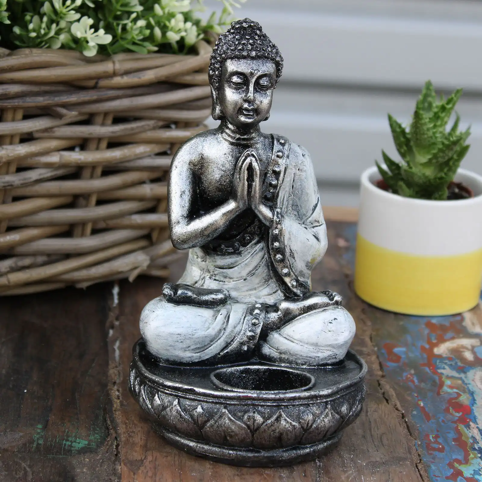 Buddha Candle Holder – White – Medium | www.artisangoods.co.uk 5 Buddha Candle Holder – White – Medium | www.artisangoods.co.uk 4