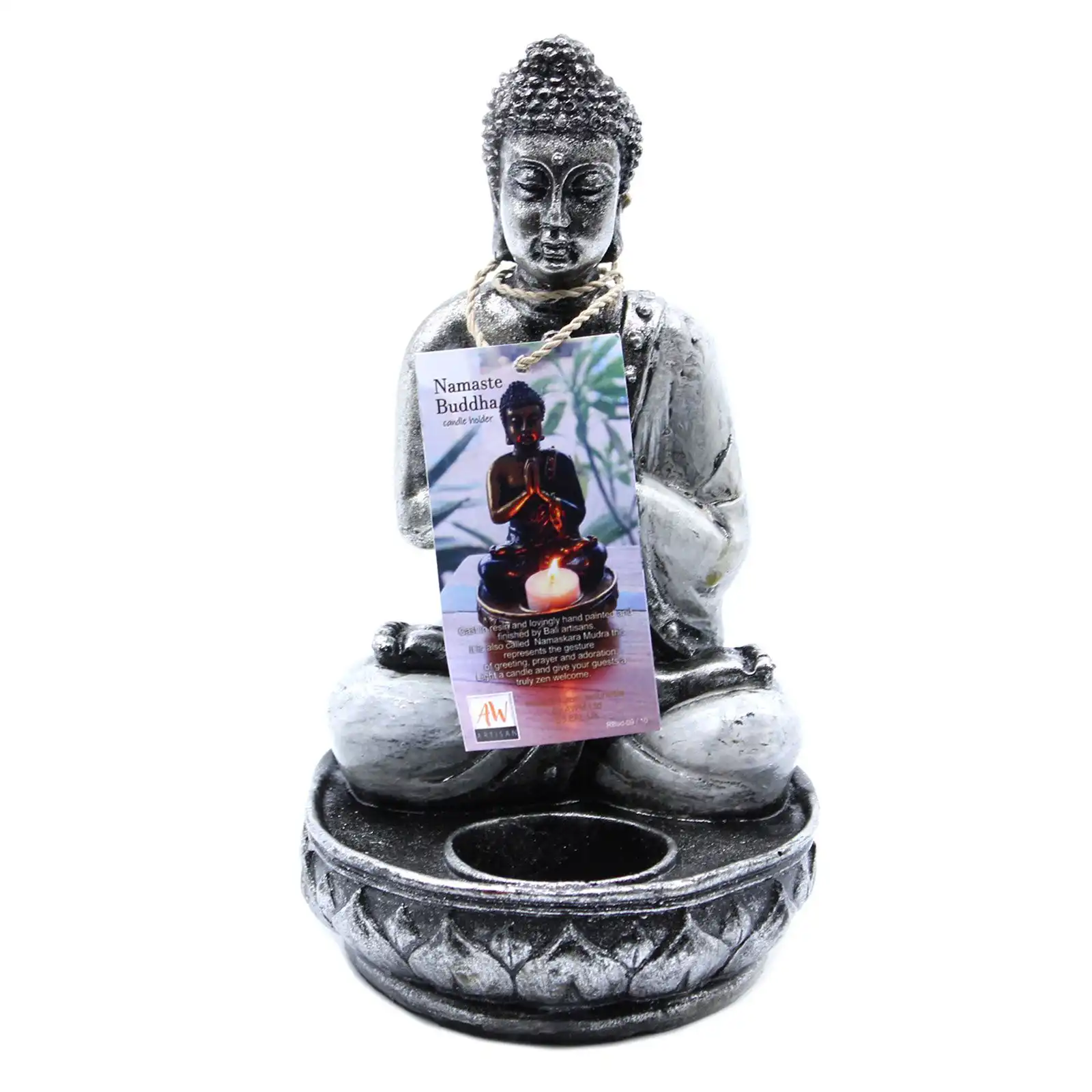 Buddha Candle Holder – White – Medium | www.artisangoods.co.uk 3 Buddha Candle Holder – White – Medium | www.artisangoods.co.uk 2