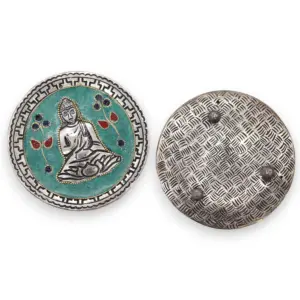 Buddha Green Decor Incense Holder | www.artisangoods.co.uk 2