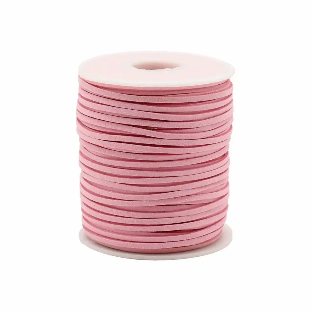 Bulk Roll Pendant Cord –  2.5mm x 45m – Pink A064 | www.artisangoods.co.uk