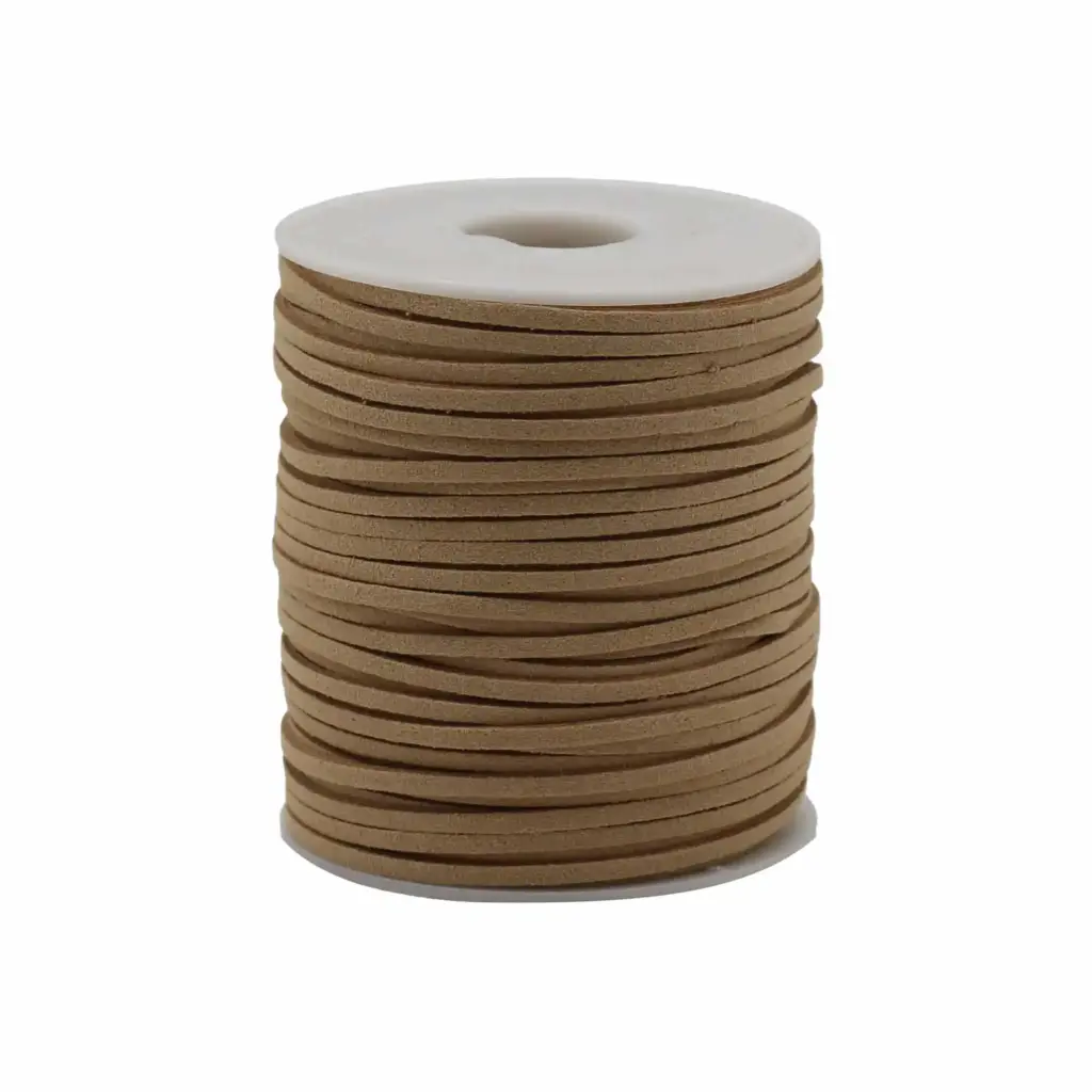 Bulk Roll Pendant Cord –  2.5mm x 45m – Tan A120 | www.artisangoods.co.uk