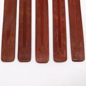 Carved Mango Wood Ashcatcher 10"