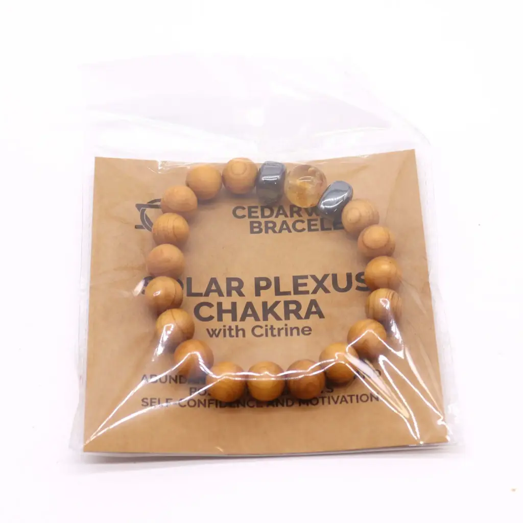 Cedarwood Solar Plexus Chakra Bangle with Citrine | www.artisangoods.co.uk 4 Cedarwood Solar Plexus Chakra Bangle with Citrine | www.artisangoods.co.uk 4