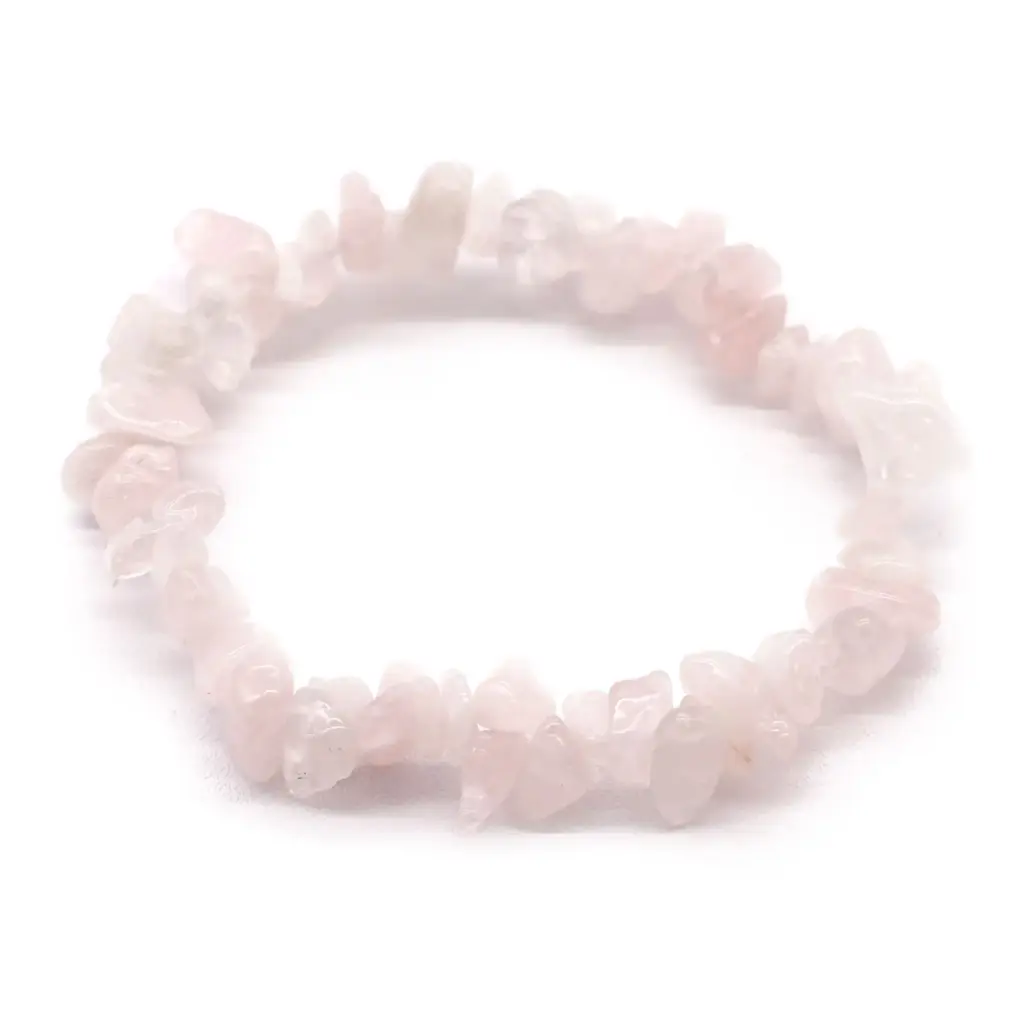 Chipstone Bracelet – Rose Quartz | www.artisangoods.co.uk