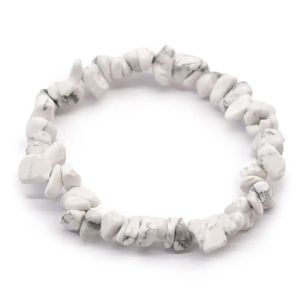Chipstone Bracelet – White Jasper | www.artisangoods.co.uk