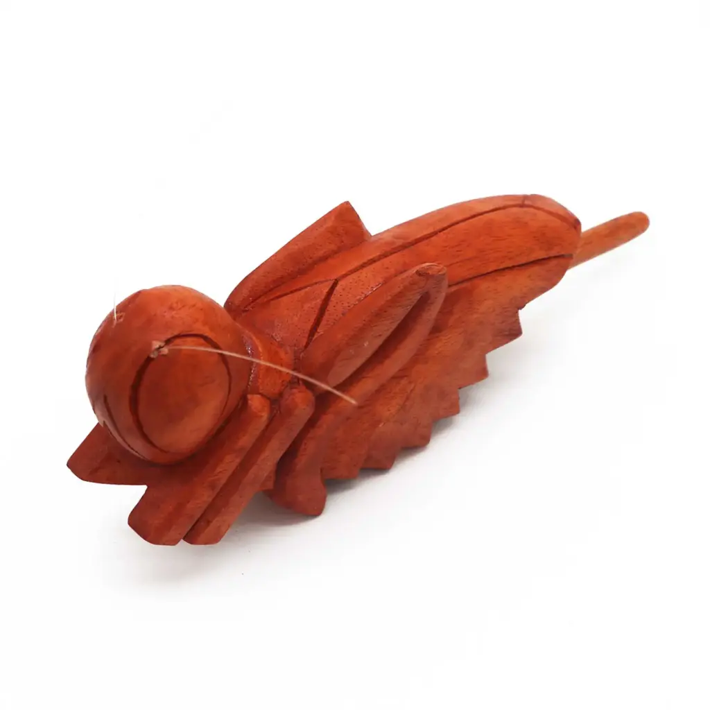 Churping Wooden Grasshopper | www.artisangoods.co.uk 2