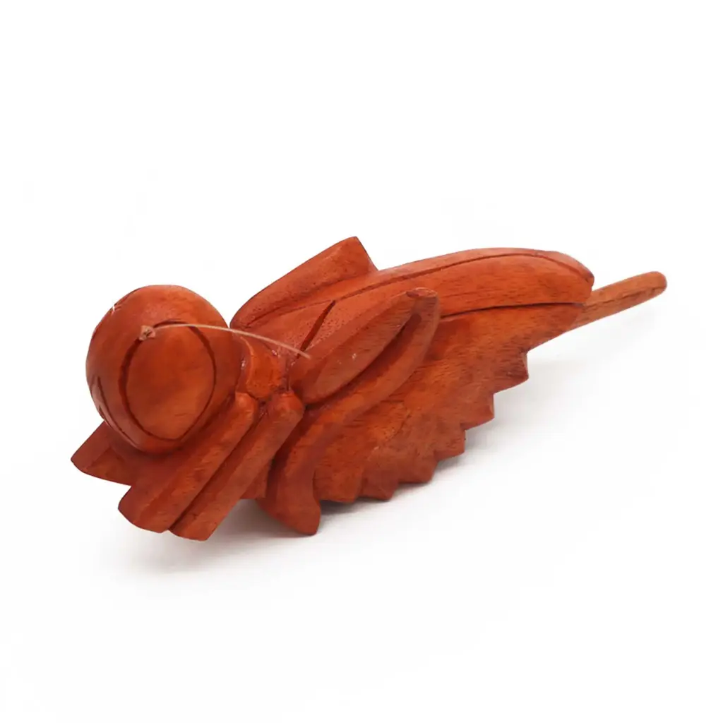 Churping Wooden Grasshopper | www.artisangoods.co.uk