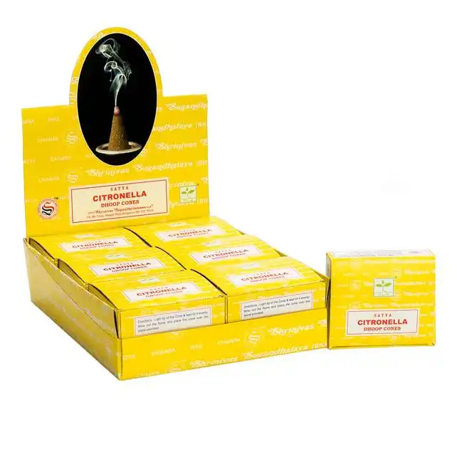 Citronella Dhoop Cones | www.artisangoods.co.uk 2 Citronella Dhoop Cones | www.artisangoods.co.uk 1