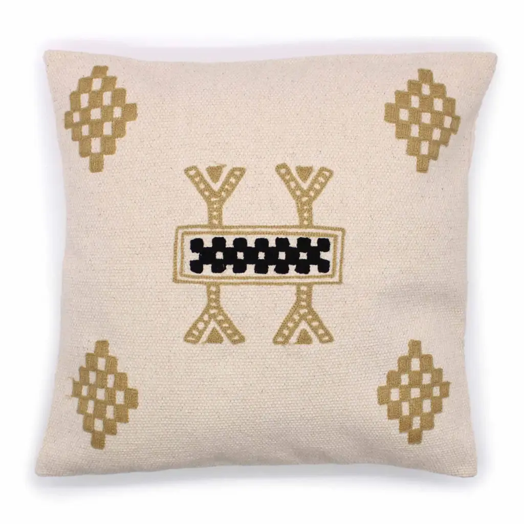 Classic Cushion Cover – Berber Design – 45x45cm | www.artisangoods.co.uk Classic Cushion Cover – Berber Design – 45x45cm | www.artisangoods.co.uk