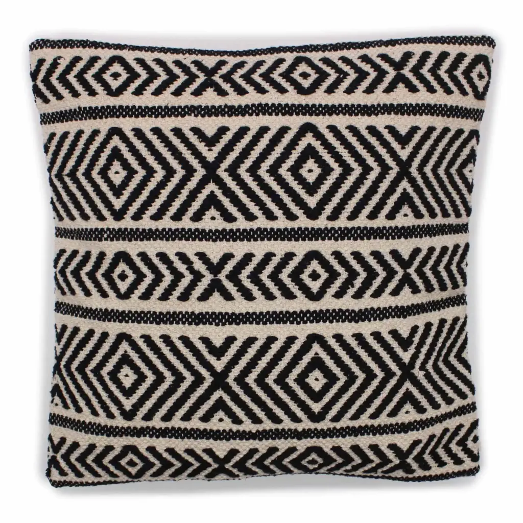 Classic Cushion Cover – Tribal Design – 45x45cm | www.artisangoods.co.uk