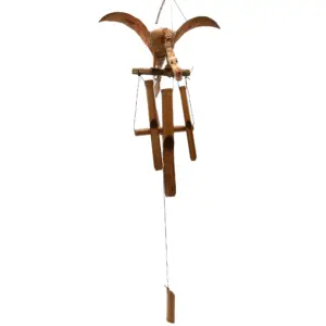Coconut Dragon Wind Chimes | www.artisangoods.co.uk 2