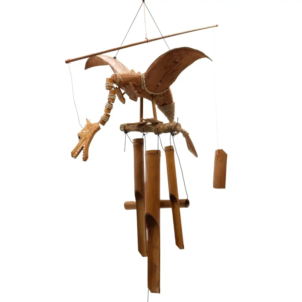Coconut Dragon Wind Chimes | www.artisangoods.co.uk