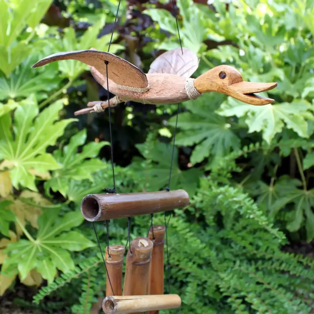 Coconut Duck Windchimes | www.artisangoods.co.uk