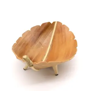 Coconut Leaf Large Fruit Bowl – Natural | www.artisangoods.co.uk 2