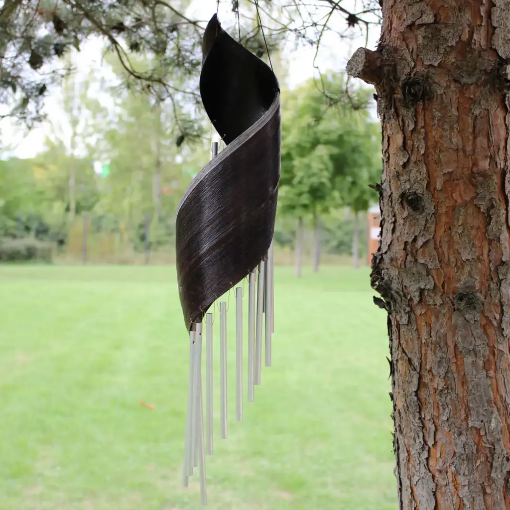 Coconut Leaf Wind Chimes – Chocolate | www.artisangoods.co.uk 5 Coconut Leaf Wind Chimes – Chocolate | www.artisangoods.co.uk 5