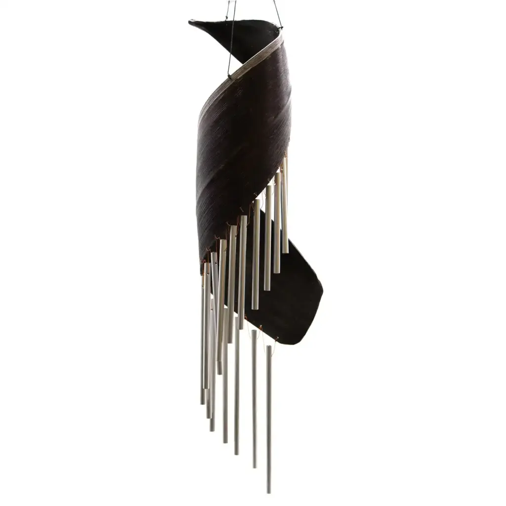 Coconut Leaf Wind Chimes – Chocolate | www.artisangoods.co.uk 4 Coconut Leaf Wind Chimes – Chocolate | www.artisangoods.co.uk 4