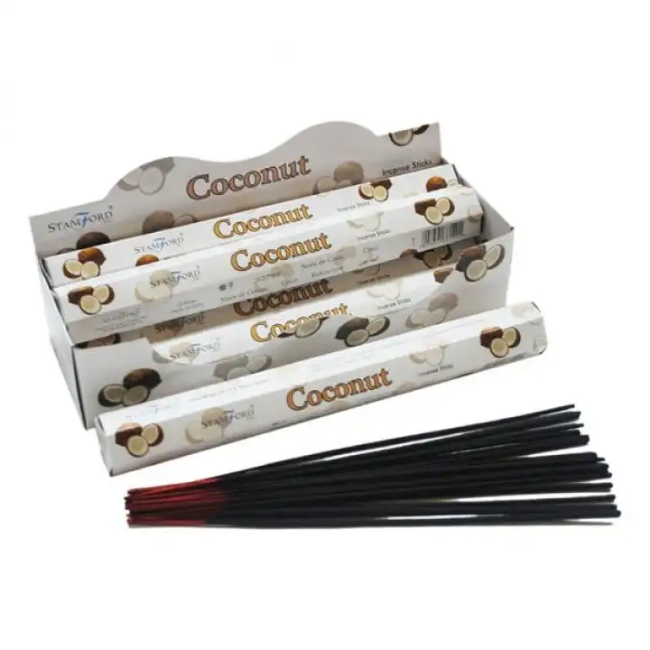 Coconut Premium Incense | www.artisangoods.co.uk 2 Coconut Premium Incense | www.artisangoods.co.uk