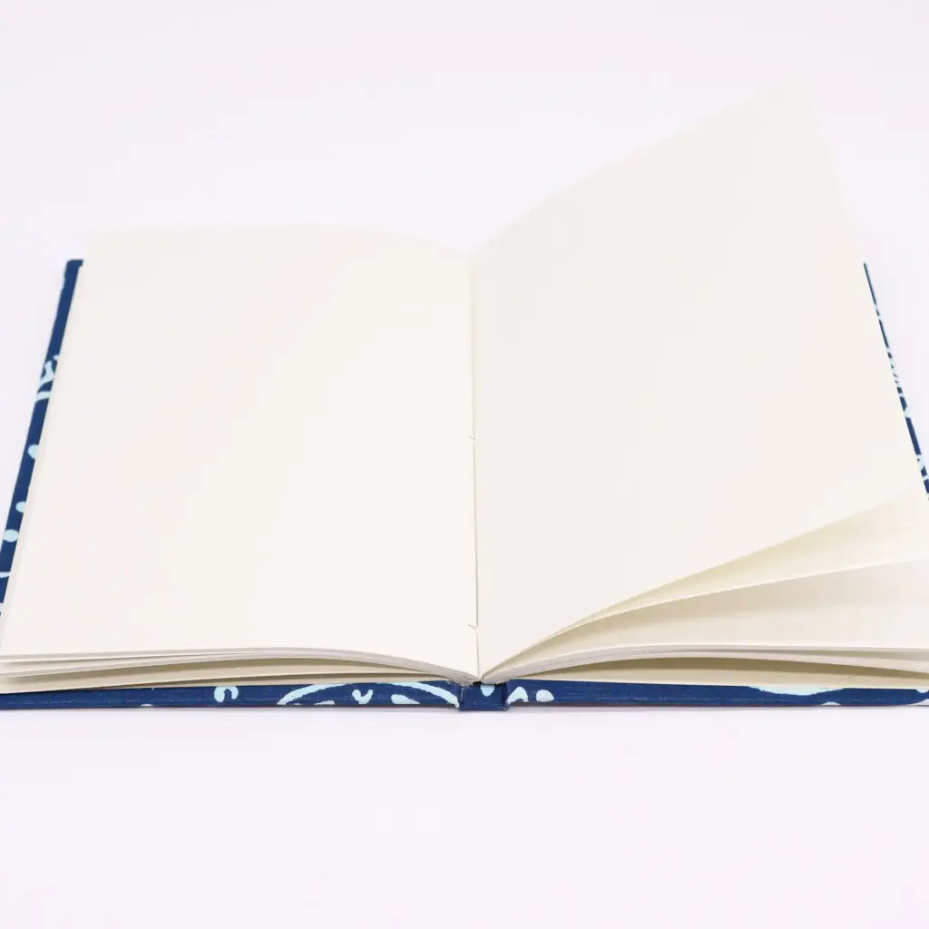 Cotton Bound Notebooks 20x15cm – 96 pages – Indigo Fish | www.artisangoods.co.uk 2