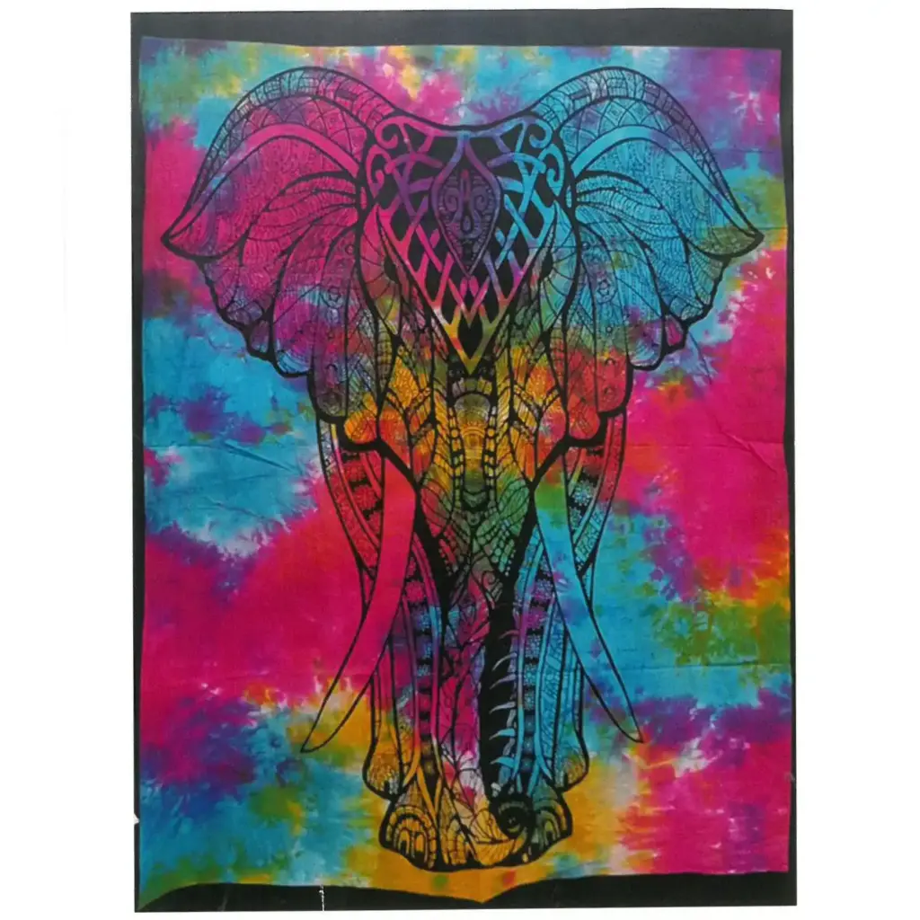 Cotton Wall Art – Elephant | www.artisangoods.co.uk