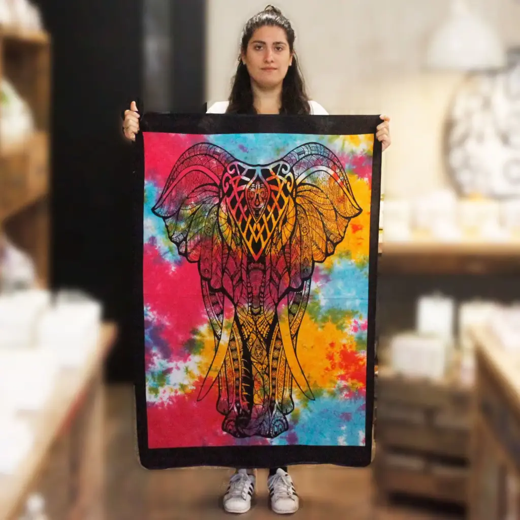Cotton Wall Art – Elephant | www.artisangoods.co.uk 2