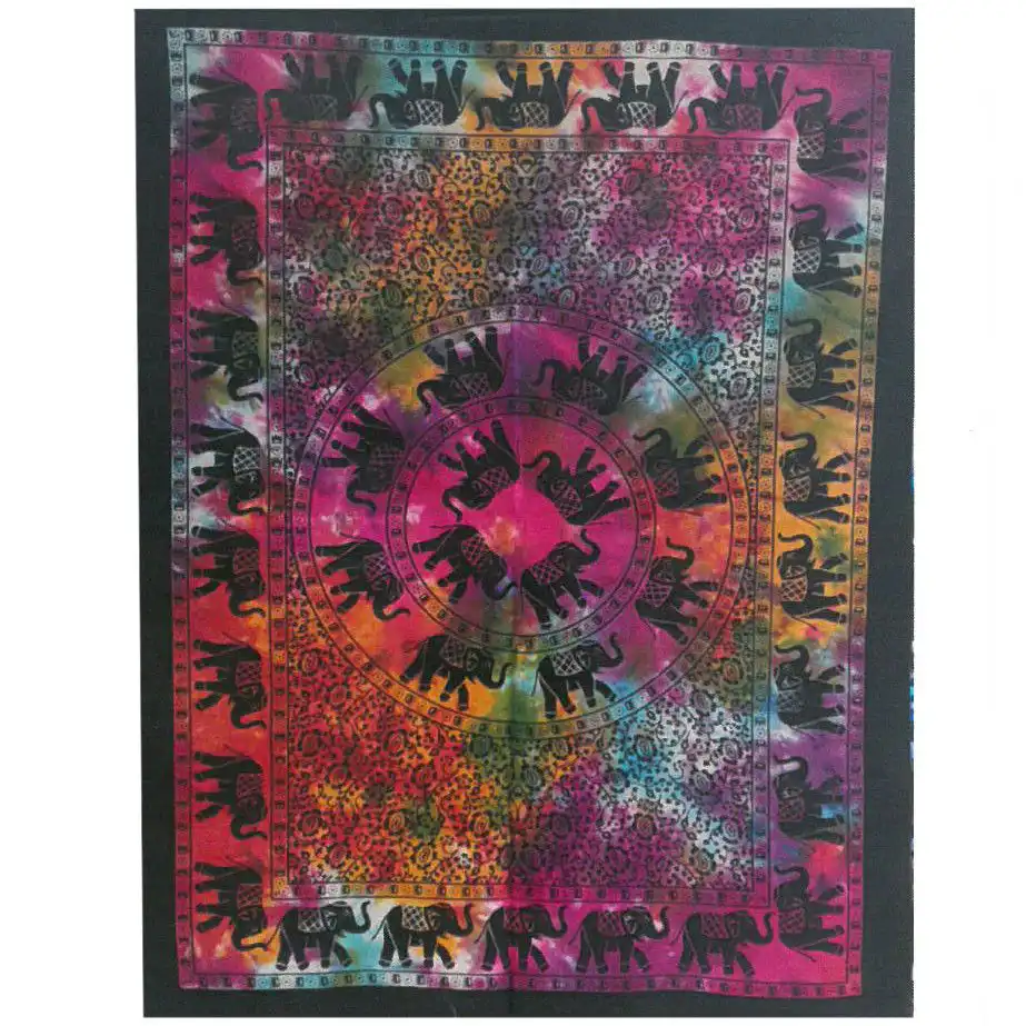 Cotton Wall Art – Elephant Mandala | www.artisangoods.co.uk 2 Cotton Wall Art – Elephant Mandala | www.artisangoods.co.uk 1