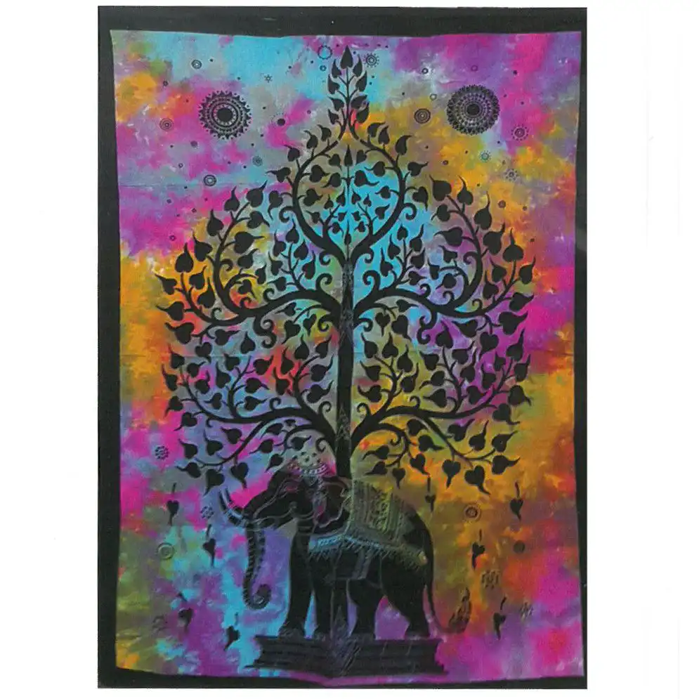 Cotton Wall Art – Elephant Tree | www.artisangoods.co.uk 2 Cotton Wall Art – Elephant Tree | www.artisangoods.co.uk 1