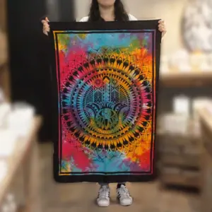 Cotton Wall Art – Hamsa Hand | www.artisangoods.co.uk 2