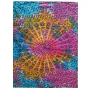 Cotton Wall Art – Round Mandala | www.artisangoods.co.uk 1