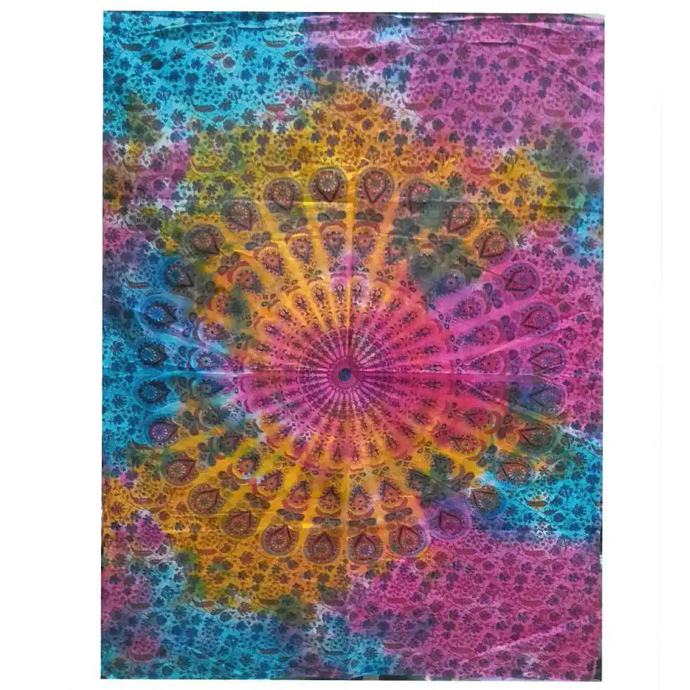 Cotton Wall Art – Round Mandala | www.artisangoods.co.uk 2 Cotton Wall Art – Round Mandala | www.artisangoods.co.uk 1