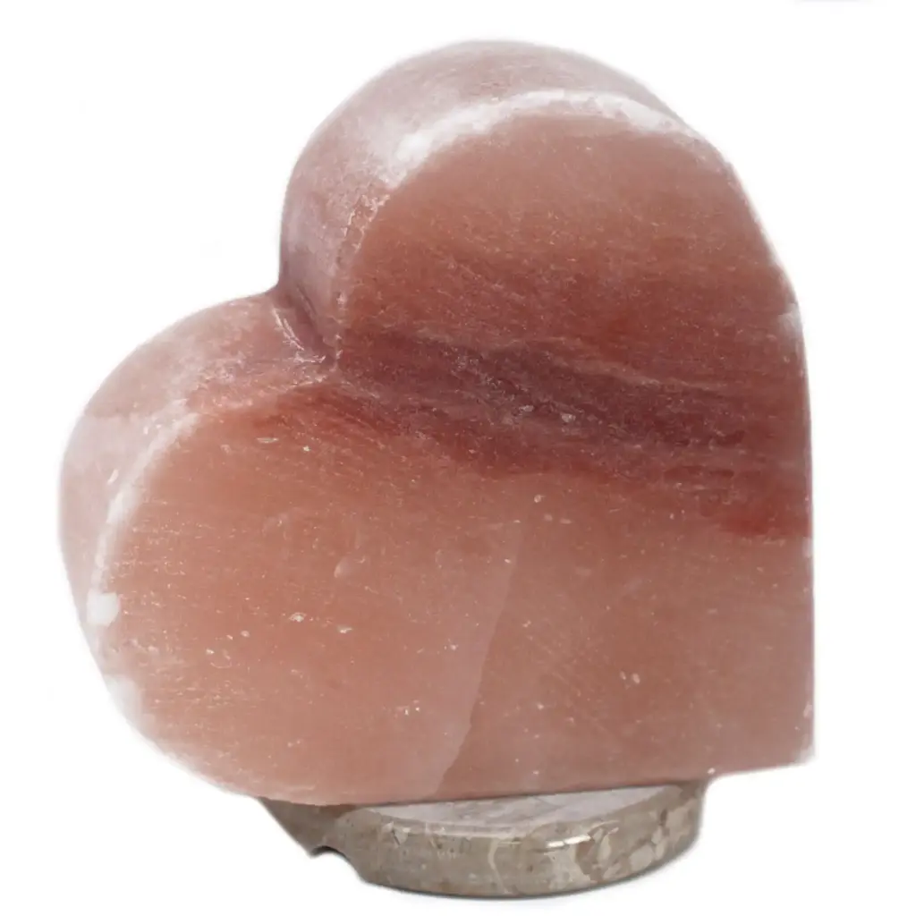 Crafted Salt lamp – Heart | www.artisangoods.co.uk