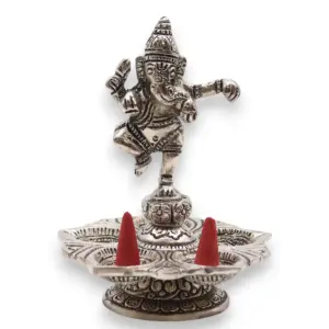 Dancing Ganesha Incense Holder | www.artisangoods.co.uk 4