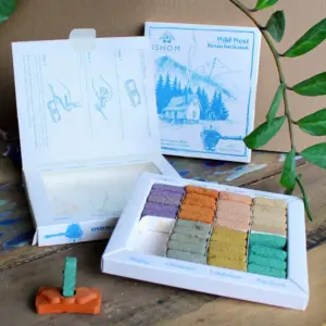Display Set of 70 Incense Smudge Bricks and Burner – Wild West | www.artisangoods.co.uk 5