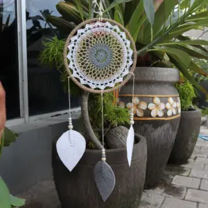 Dream Catcher – Large Brown Elemental Spirits | www.artisangoods.co.uk 6