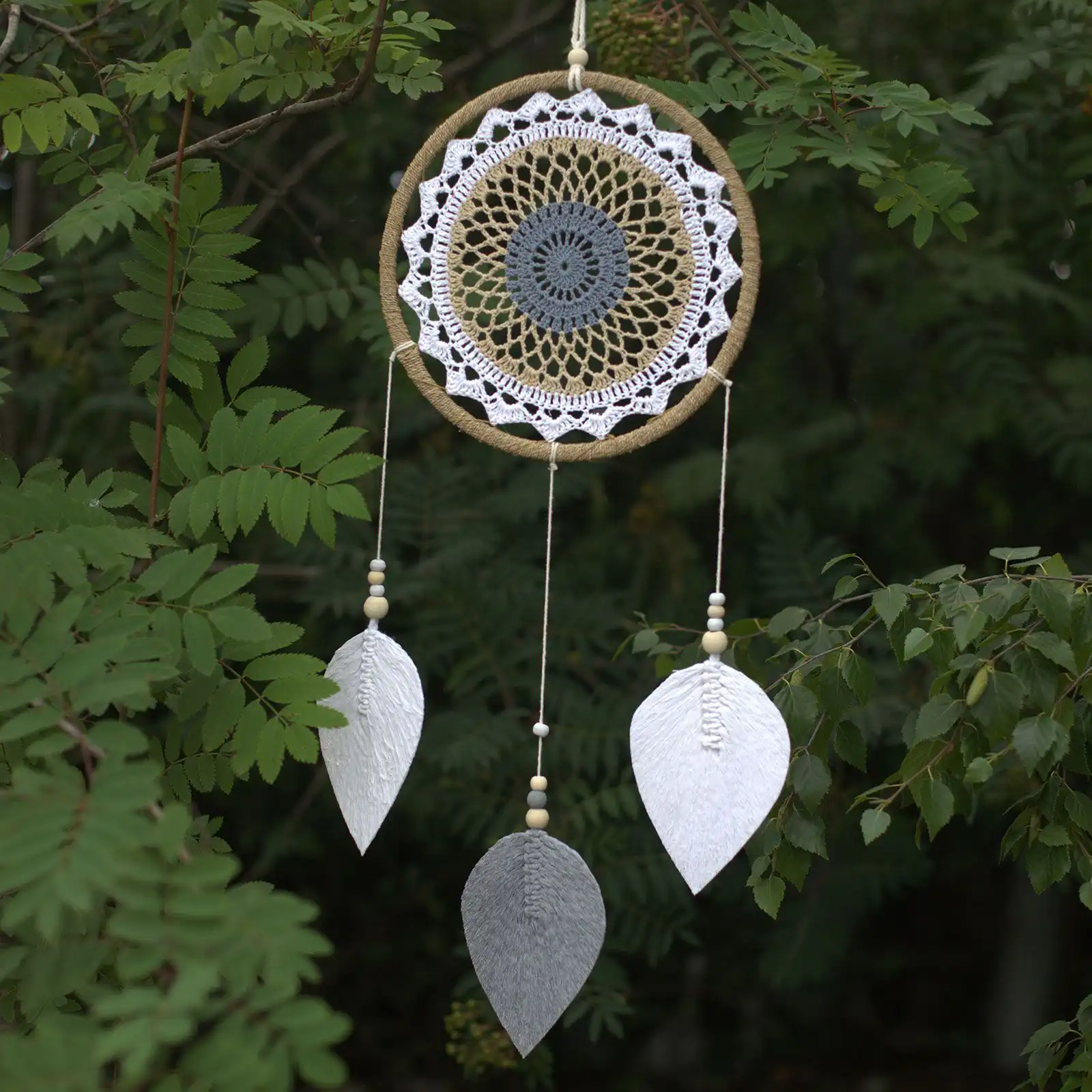 Dream Catcher – Large Brown Elemental Spirits | www.artisangoods.co.uk 2 Dream Catcher – Large Brown Elemental Spirits | www.artisangoods.co.uk 1