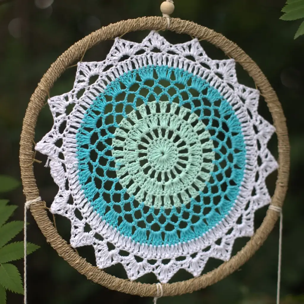 Dream Catcher – Large Turquoise Elemental Spirits | www.artisangoods.co.uk 8