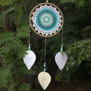 Dream Catcher – Large Turquoise Elemental Spirits | www.artisangoods.co.uk 7