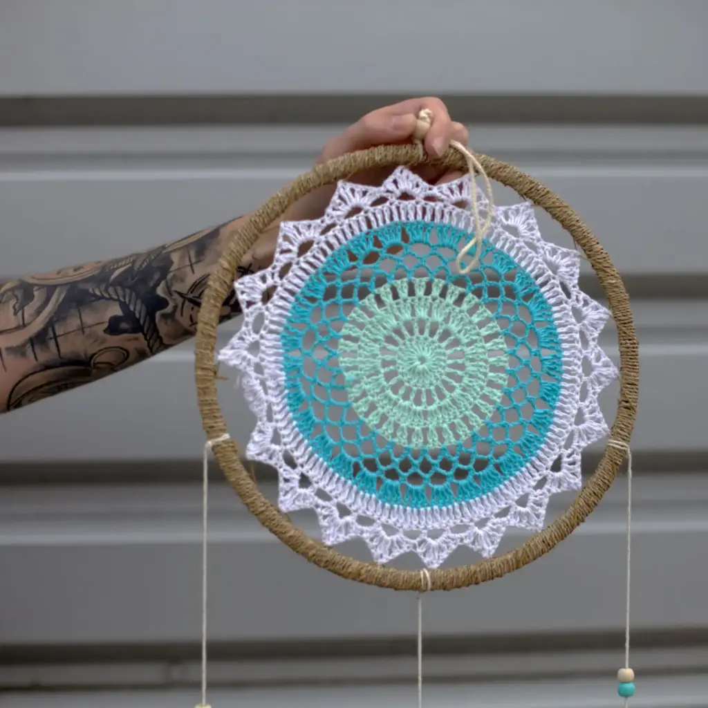 Dream Catcher – Large Turquoise Elemental Spirits | www.artisangoods.co.uk 4