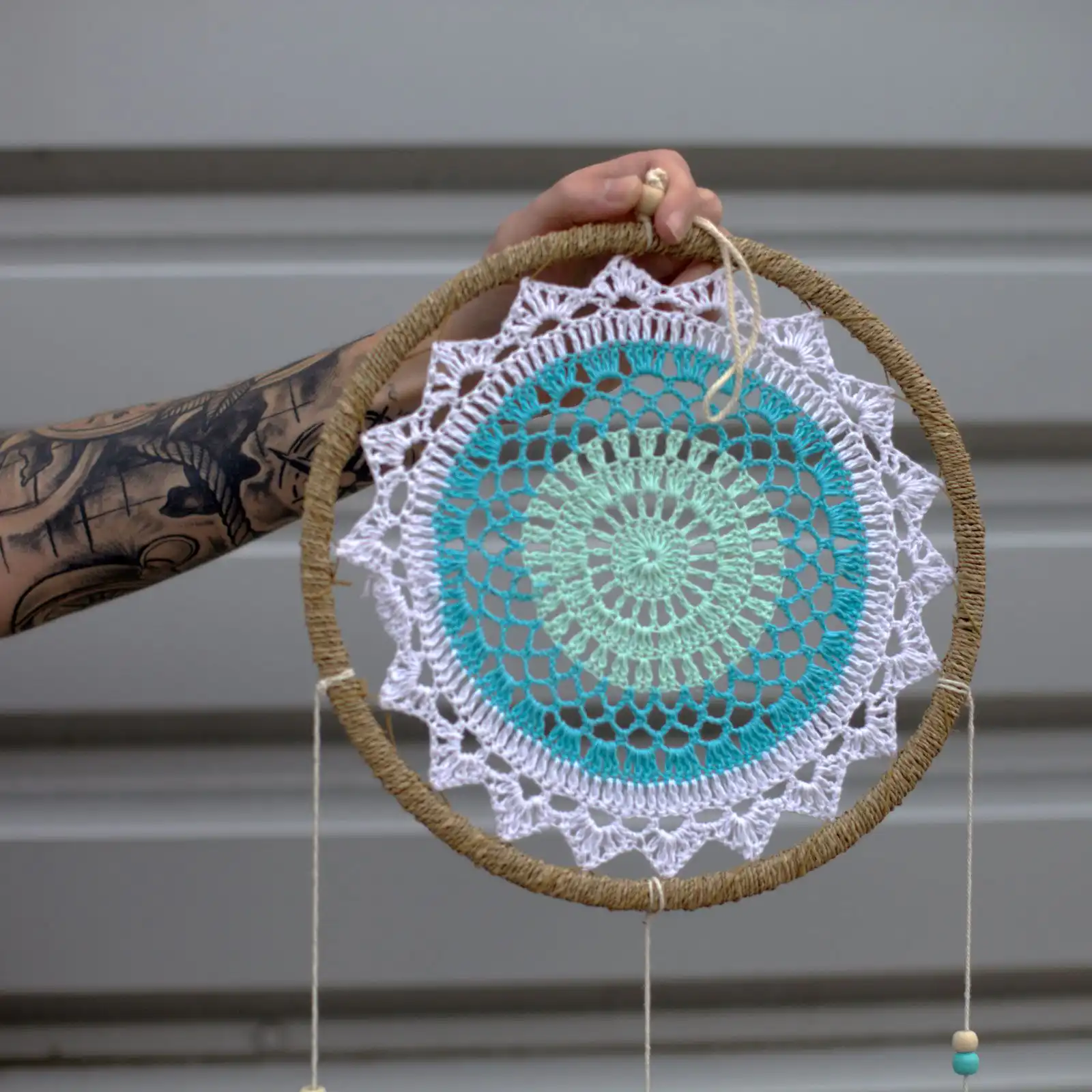 Dream Catcher – Large Turquoise Elemental Spirits | www.artisangoods.co.uk 5 Dream Catcher – Large Turquoise Elemental Spirits | www.artisangoods.co.uk 4